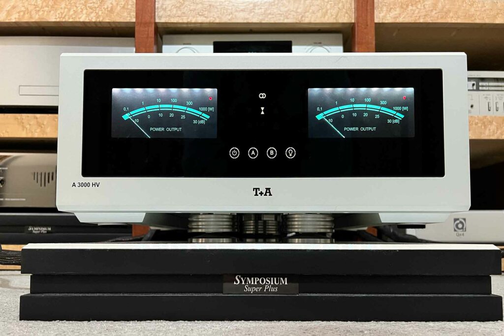 T+A A3100 PV Audiophile Power Amp installed in Paul Wilson's reference audio system