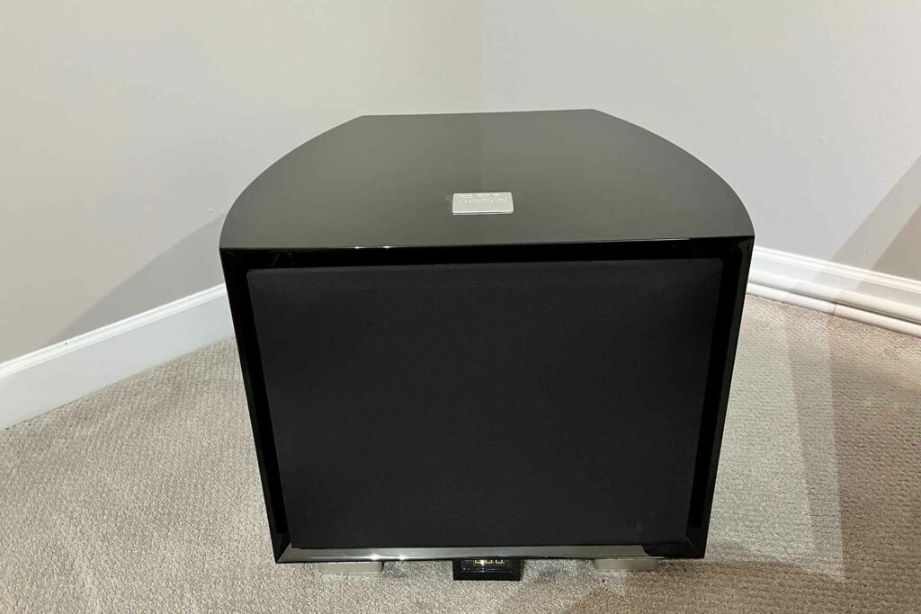 REL G1 MKII Subwoofers installed in Paul Wilson's reference audio system