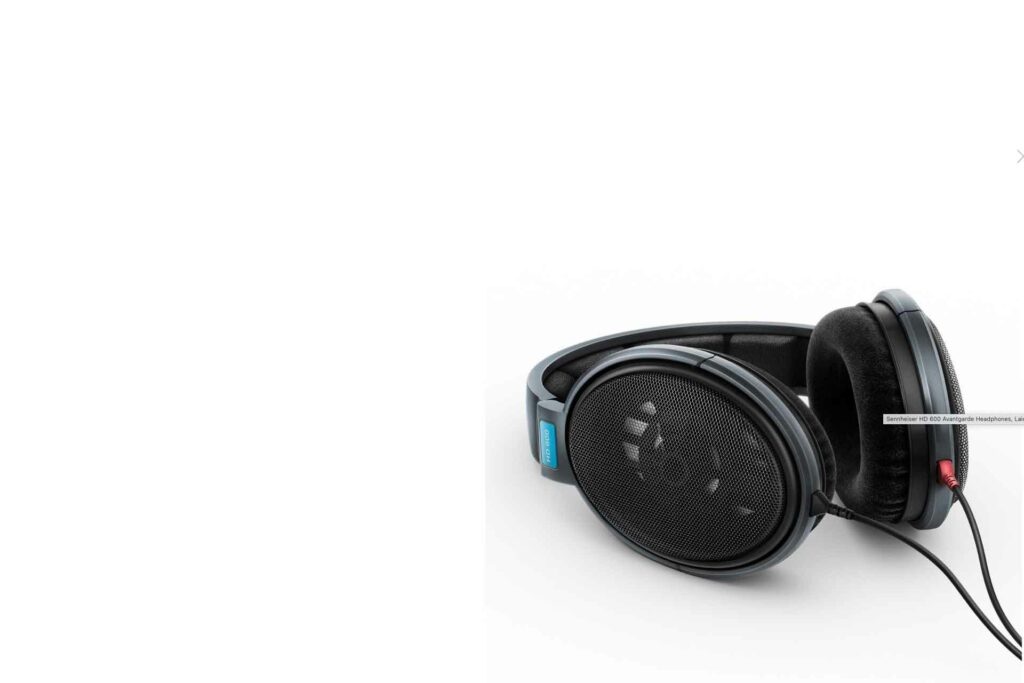 Sennheiser HD6XX Open Back Professional Headphones - Black