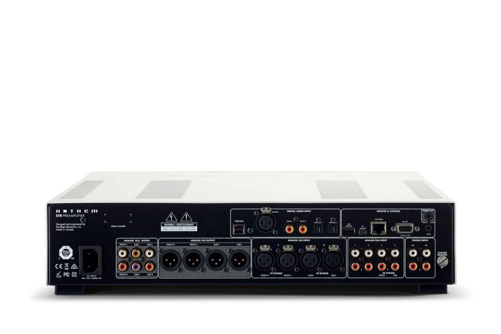 Anthem STR Preamp Reviewed by Andrew Dewhirst