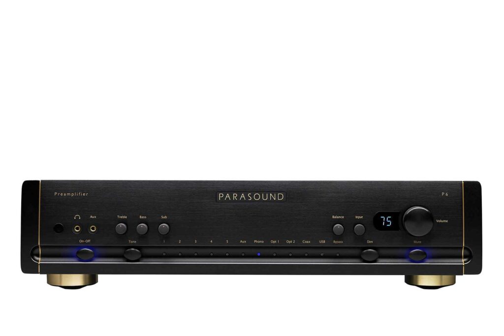 Parasound P 6 audiophile preamp reviewed