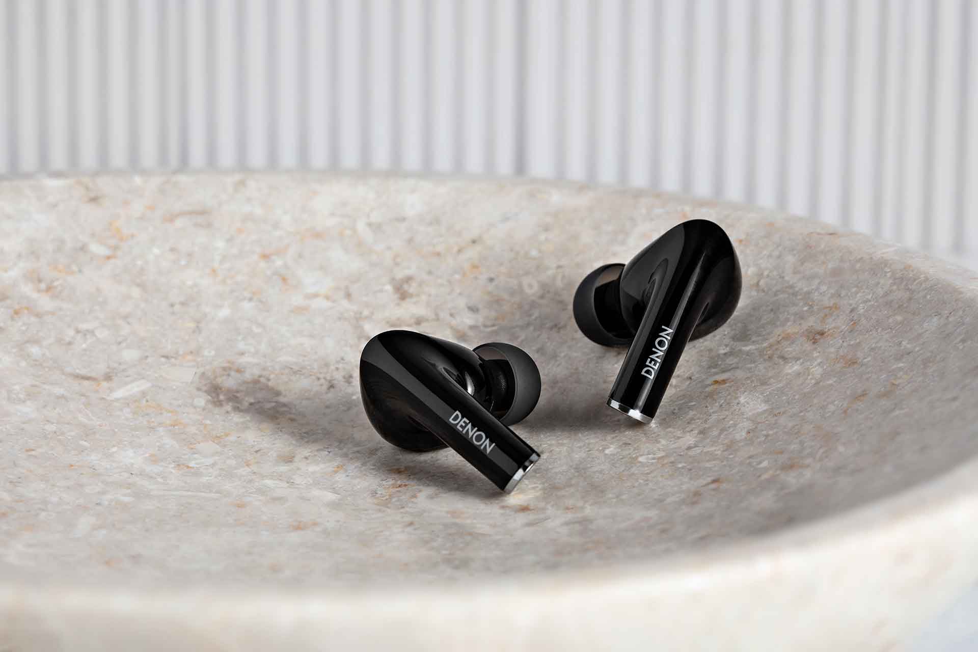 Denon Noise Cancelling Earbuds - True Wireless In-Ear Headphones with  active noise cancelling