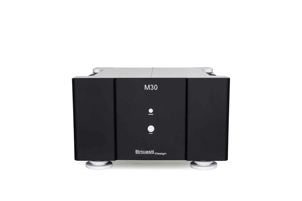 The Bricasti M30 audiophile mono block amplifier reviewed by Michael Zisserson