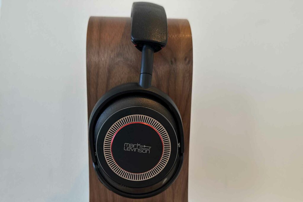 This is the actual pair of Mark Levinson No. 5909 headphones reviewed by Jerry Del Colliano