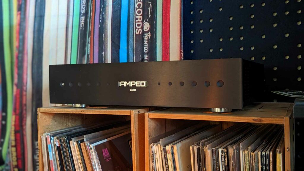 The Amped America AMP 2400 Class D audiophile power amp reviewed by Michael Zisserson