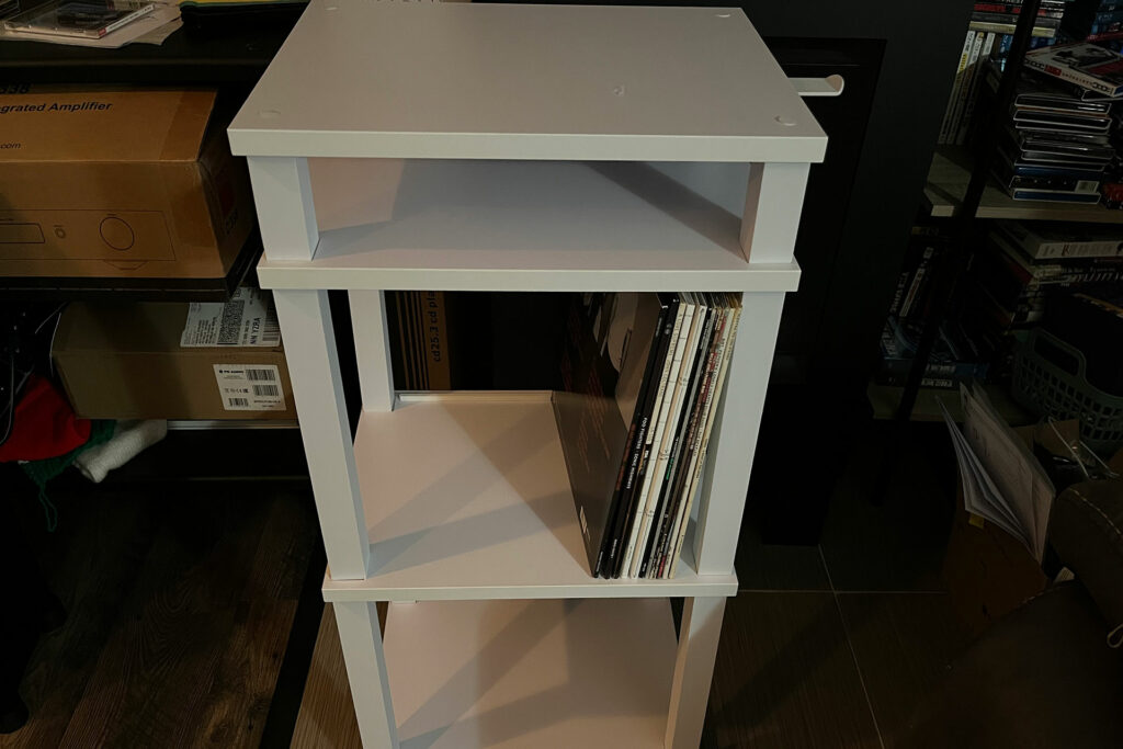 Andover Audio Spinbase LP and audiophile equipment stand reviewed by Andrew Dewhirst