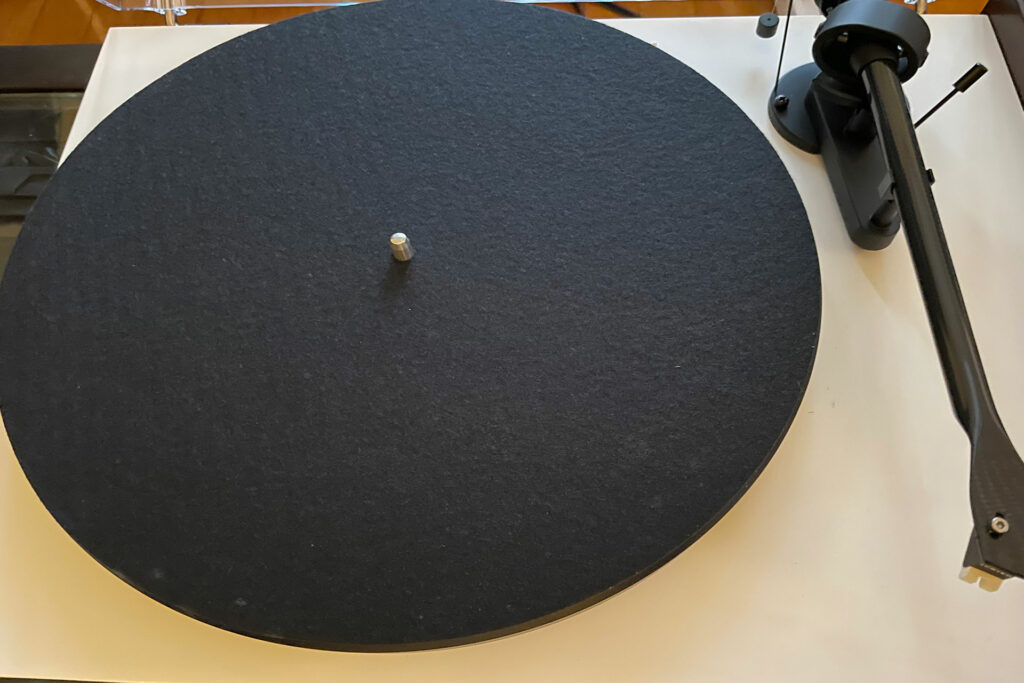 The Pro-Ject Carbon Evo Turntable installed in Brian Kahn's Audiophile Reference System