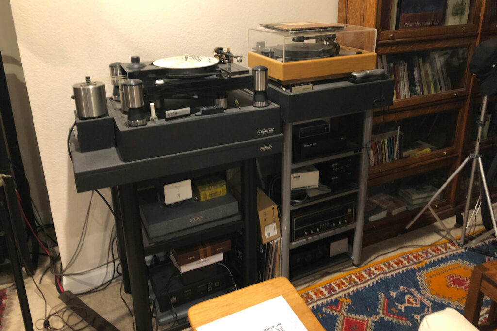 Steven Stone's audiophile equipment rack