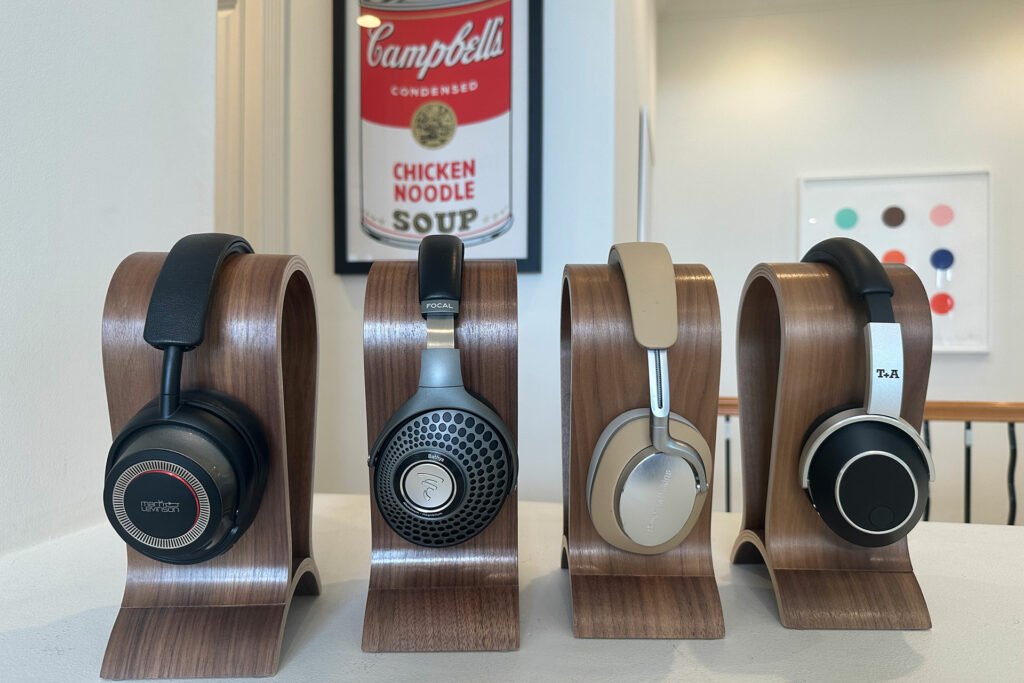 Jerry Del Colliano's headphone collection
