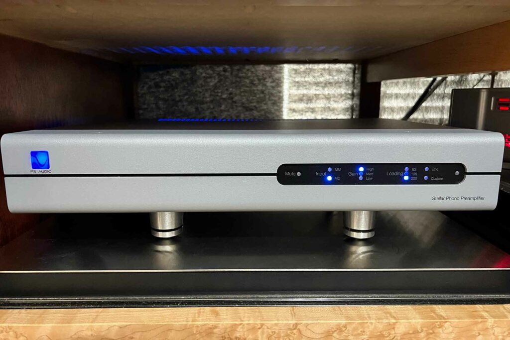 PS Audio's Stellar Phono Preamp installed in Paul Wilson's reference audio system