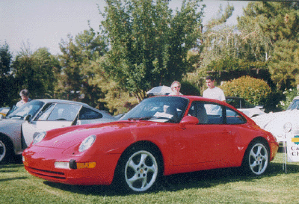 Porsche 911 in Guard's Red