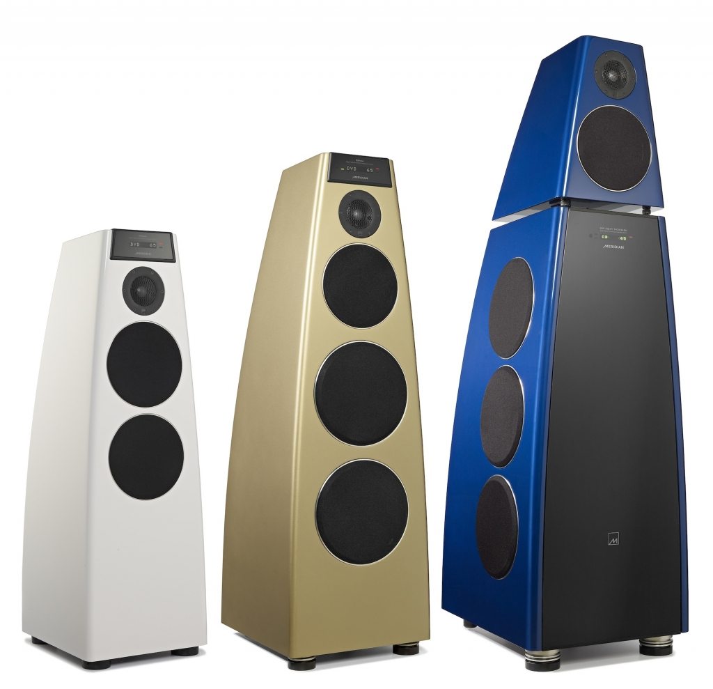 Meridian's DSP Speakers include DACs, amps and preamps inside the speaker cabinet
