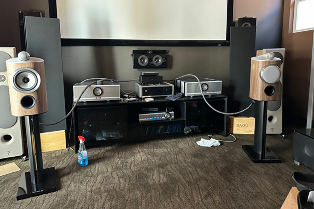 Greg Handy's installation of the Bluesound PowerNode Edge in his reference audiophile system