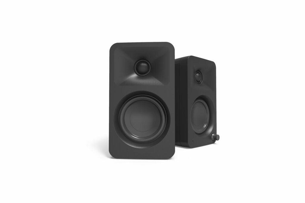 Kanto's ORA speakers in black