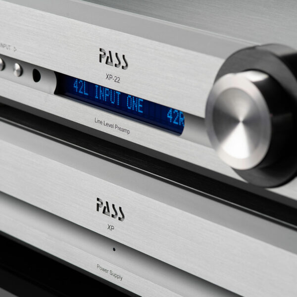 The Pass Labs XP-22 is the two-chassis stereo preamp priced at $9,999