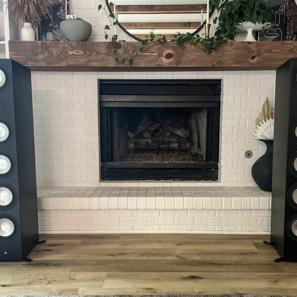 RBH's thin get powerful 6500-SF speakers installed in Eric Forst's reference listening room