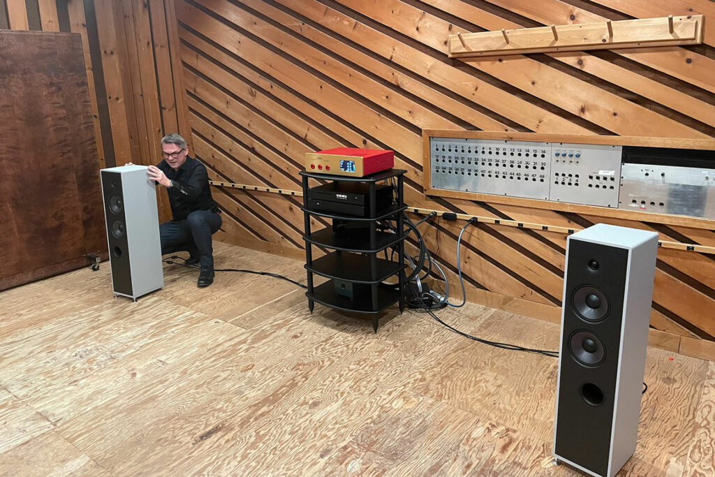 Stenheim speakers installed at The Power Station Studio in New York City