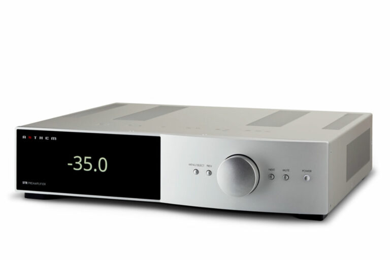 The Anthem STR is a Stereo Preamp with a 32 bit DAC, room correction and more.