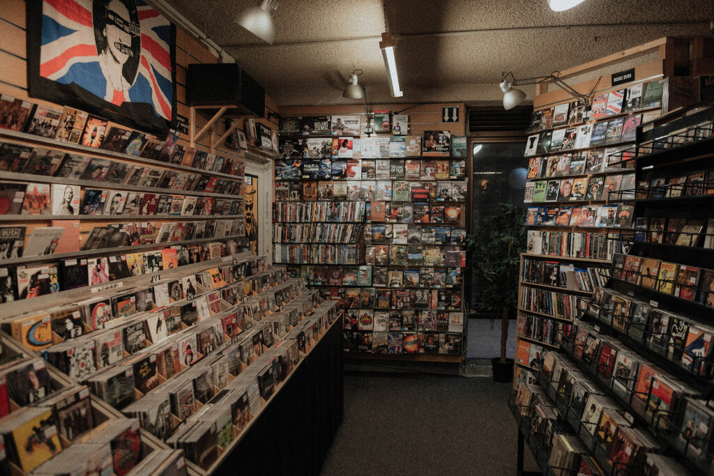 Gen Xers would spend every penny of their youth in places like this. Today, a good record store is hard to find. 