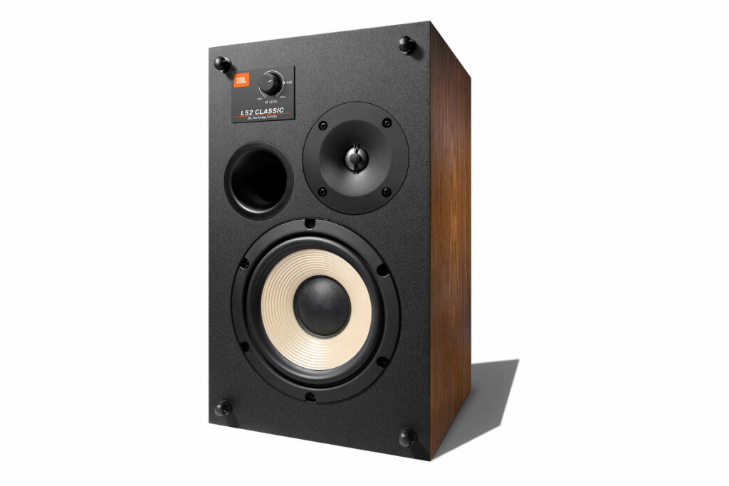 A solo JBL L52 speaker. They normally come in pairs but you never know when you need an extra channel of sound, right? 