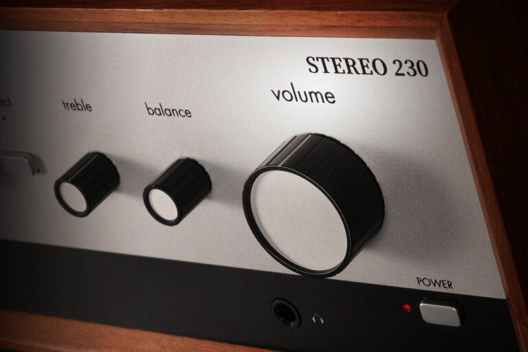 The LEAK Stereo 230 is a new player to the old-school trend of legacy audio components.