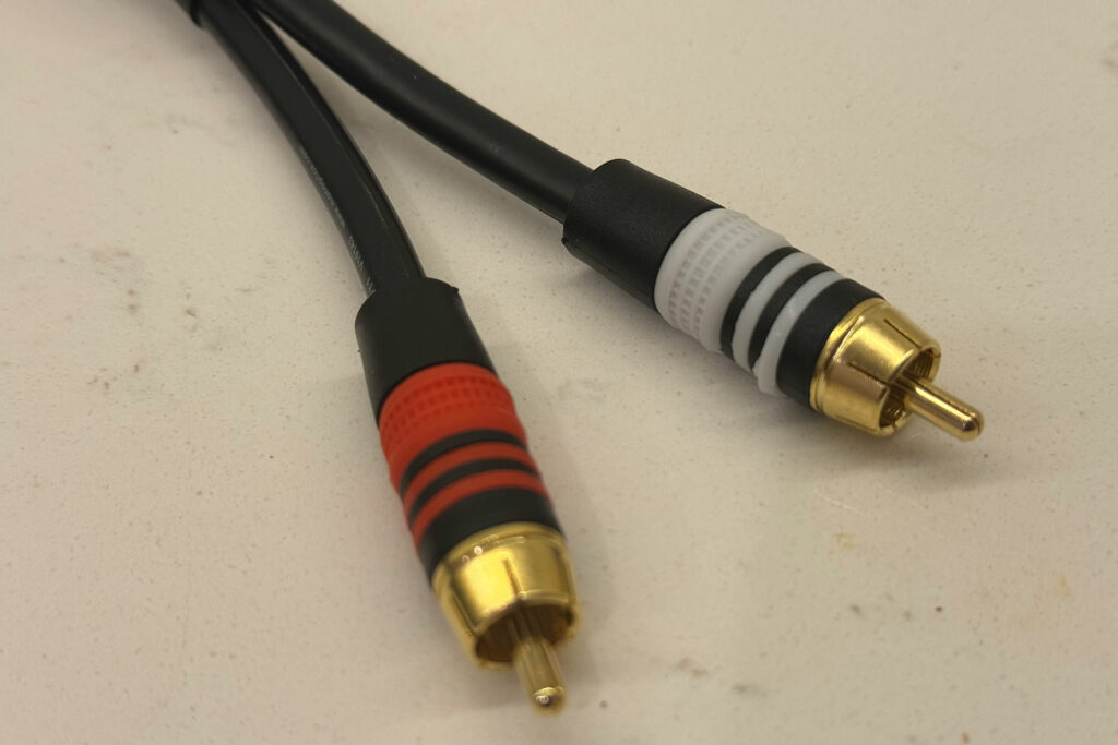 Perhaps the most common connection in the audiophile world is an RCA connector? 