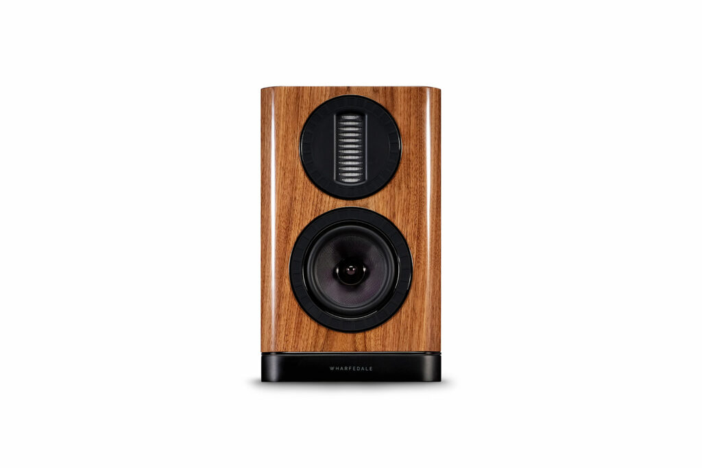 The Wharfedale AURA 1 in Walnut like the review samples.
