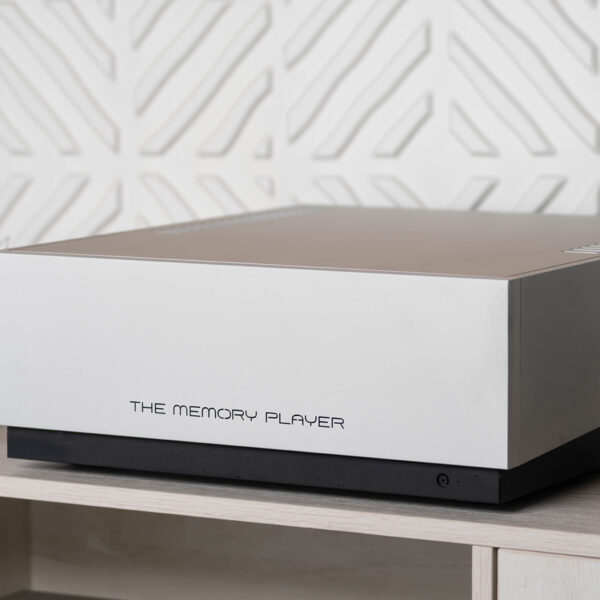 The Memory Player is one of the most sophisticated, tech-forward ways to listen to digital music be it streaming or from a silver disc.