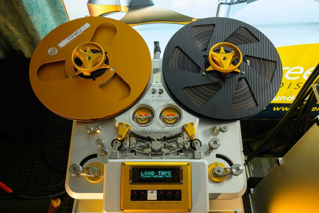 Nothing say "Audiophile Whale" more than a $75,000 reel to reel machine.
