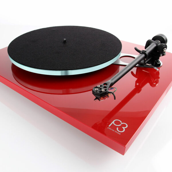 The Rega P3 in red is a true audiophile looker.