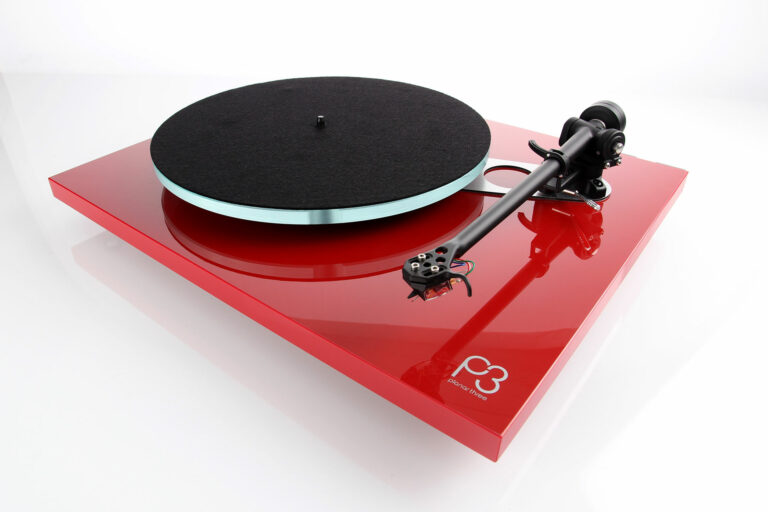 The Rega P3 in red is a true audiophile looker.