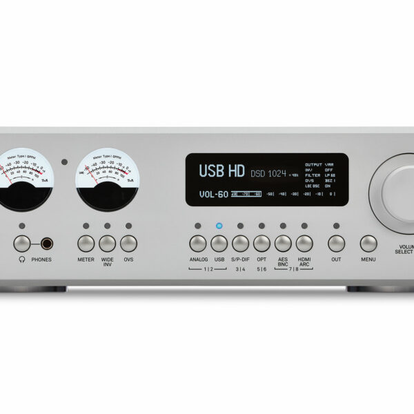 The T+A DAC 200 in silver and reviewed by Brian Kahn