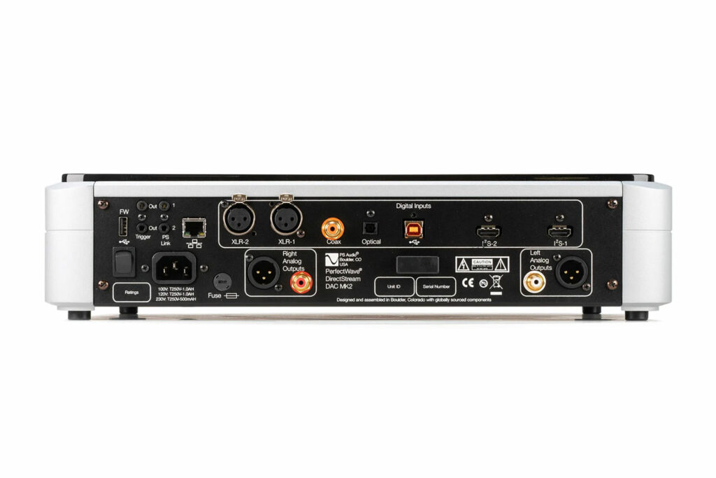 The PS Audio DirectStream DACs use HDMI for Philips I2S system for digital audio.