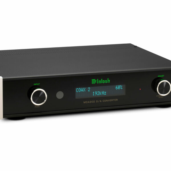 McIntosh's MDA200 DAC brings a retro look to a converter with ESS DAC under the hood.