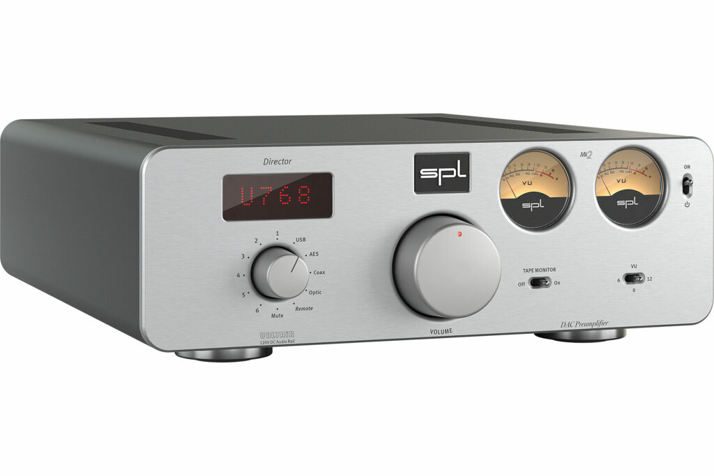 The SPL Director MK2 stereo preamp and DAC sells for $4,110.