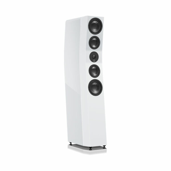 SVS Prime Elevation Speakers in white which unexpectedly sold out in weeks. (more are coming)