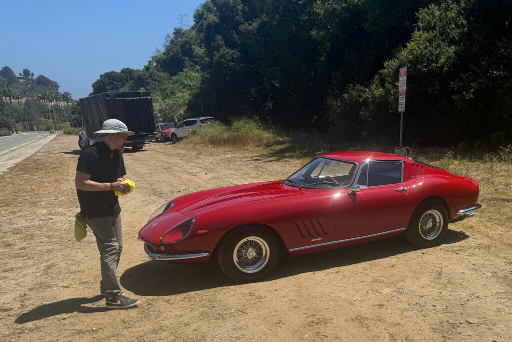 We should all bet on how much this 1967 Ferrari GTB (seen on the author's street last week) at the Gooding Auction at Pebble Beach this summer. We think $12m to $15m. 