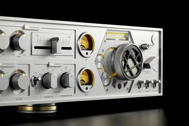 This steampunk designed Integrated amp is loaded with GaN amp technology and so much more. 