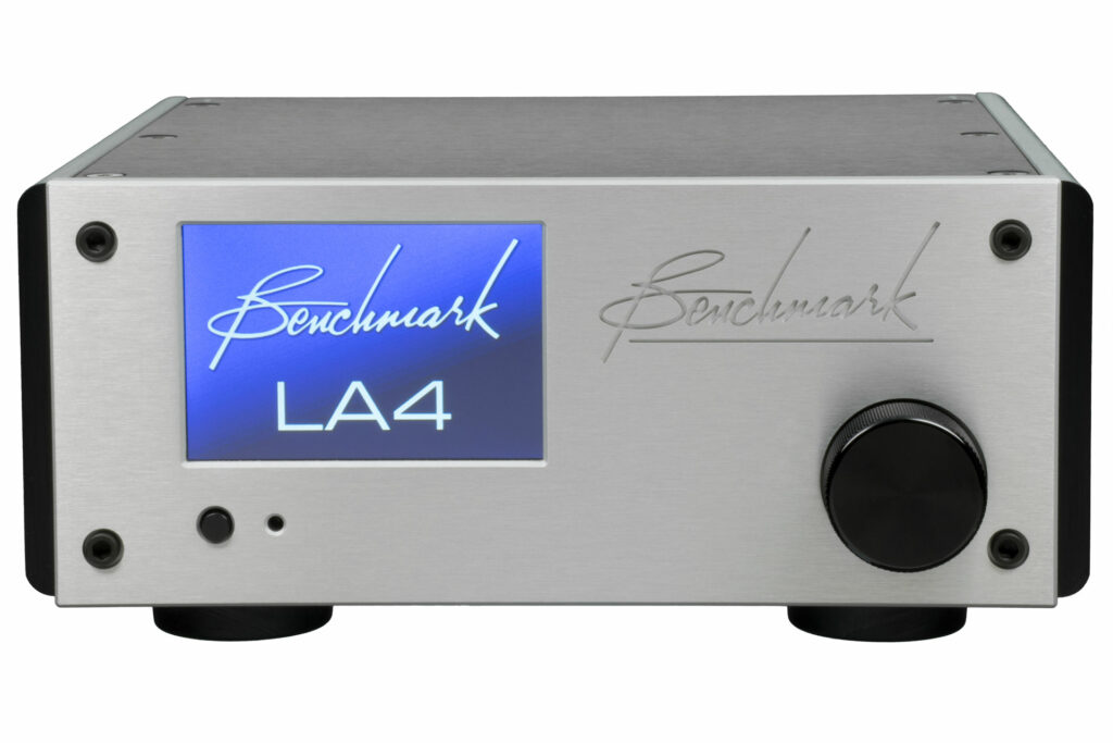 The Benchmark LA4 fits into equipment racks for studios easily  .