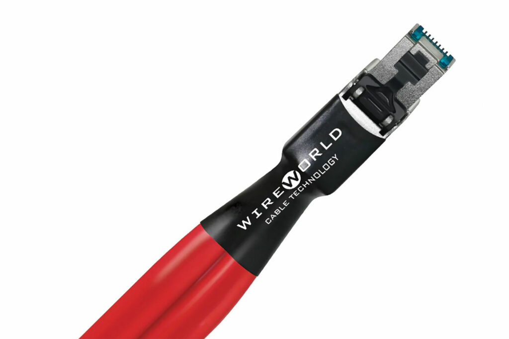 Ethernet cables can be directional in the audiophile world and also designed to reduce digital noise that is on most Internet networks. A real-world problem.