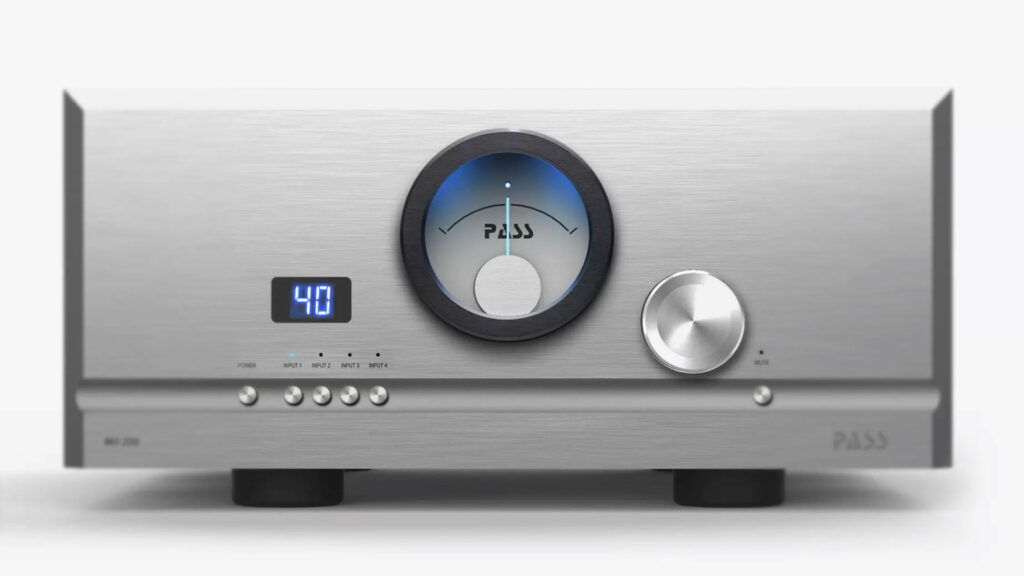 The Pass Labs INT-250 is the Pass Labs .8 version of their biggest integrated amp.