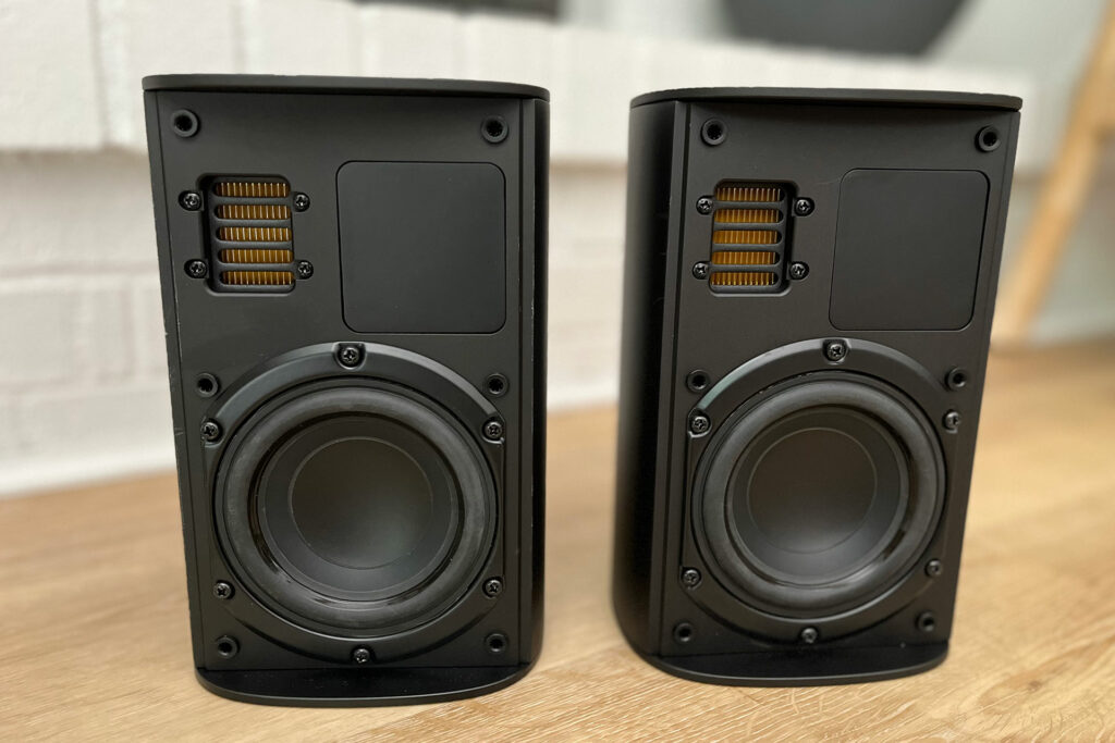 Piega ACE 30 powered loudspeakers as photographed by Eric Forst