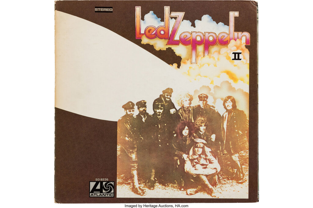 Mastering engineer, Bob Ludwig's personal "hot mix" version of Led Zeppelin II is up for auction this month at Heritage Auctions.