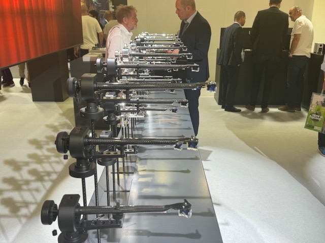 Clear Audio showed a whole lot of tonearms for audiophiles to behold at Munich HIFI 2024. 