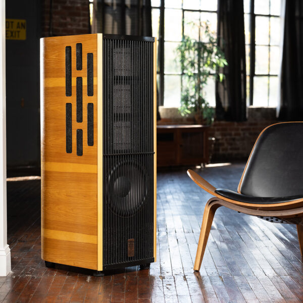 The MC Audiotech TL-12 speaker bring an open high end and bi-polar-like performance from a unique cabinet design.