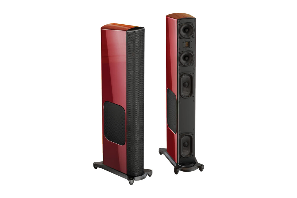 One of the changes that AudioQuest made while owning a speaker company was offering GoldenEar speakers in Red. 