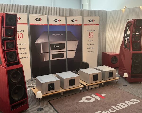 Here's a little starter audiophile system from Munich 2024 including reference Wilson speakers and a ton of CH Precision electronics.