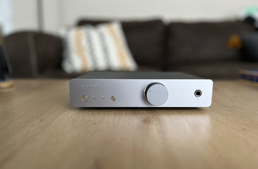 The Cambridge Audio Alva Duo at Andrew Dewhirts's home.