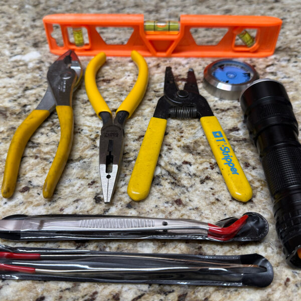 Having the right tool is half the battle, for most projects.