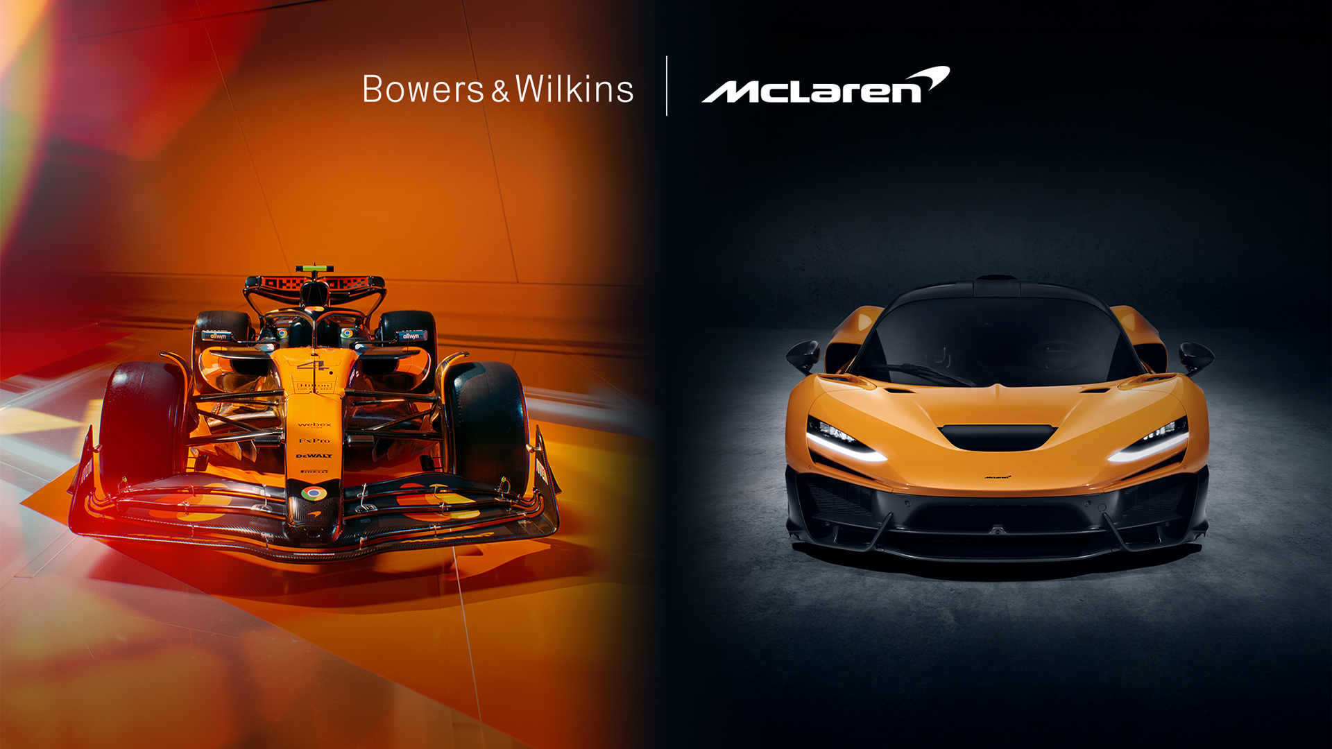 Bowers & Wilkins and McLaren McLaren's Formula 1 Team